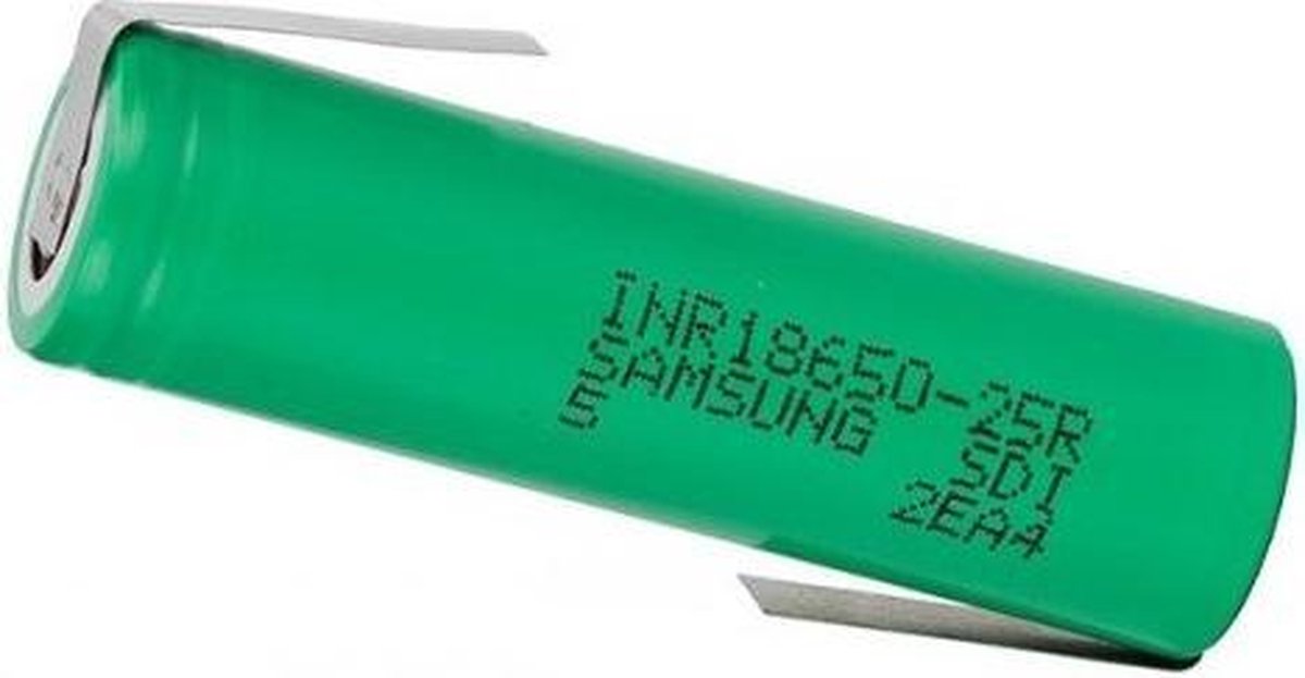 1 Stuk Z-Soldeerlippen Samsung INR18650-25R 20A