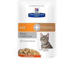 Hill's feline k/d+mobility kattenvoer 12x85 gr