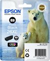 Epson 26XL T2631 - Inktcartridge / Foto Zwart / Hoge Capaciteit