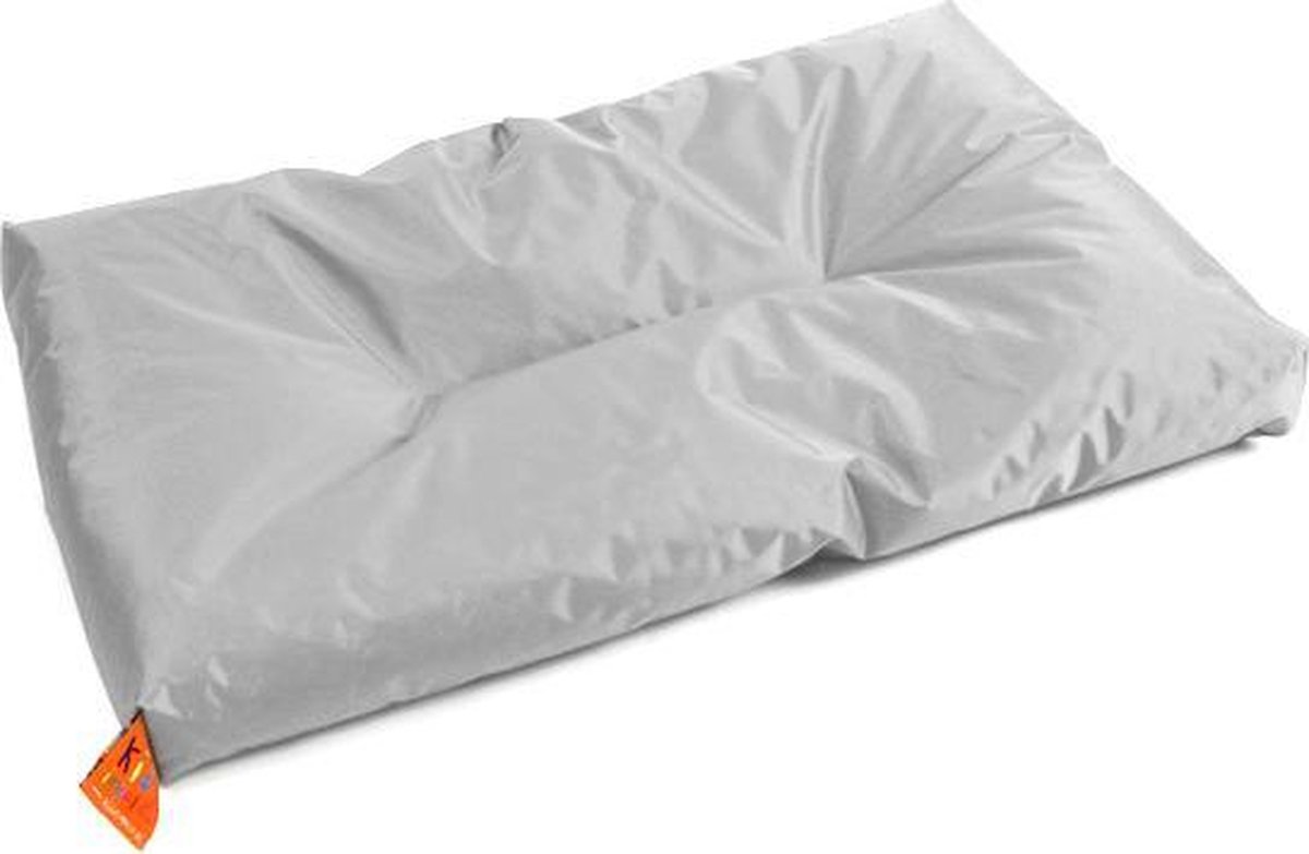 KidZ ImpulZ Groot Aankleedkussen XXL 90x50 cm - 10 cm dik - Gevuld met korrels – Wit