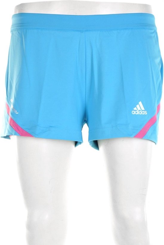 adidas Women's Barricade Short - Sportbroek - Dames - Maat 40 - Licht blauw; Roze | bol.com