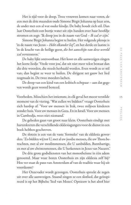 Tekst over de doop van Simone Birgit Johanna en de betekenis van het geloof.