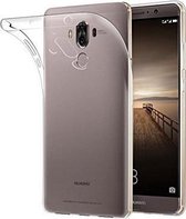 Xssive Ultra Thin Case en 1x Tempered Glass voor Huawei Mate 9 - TPU Ultra Thin - Transparant