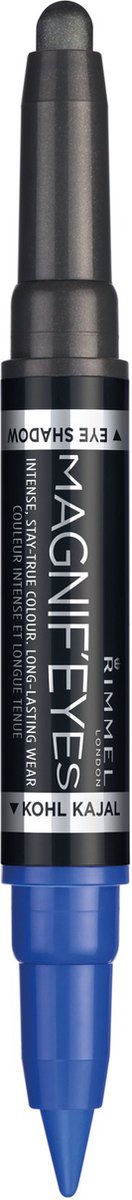 Goedkoopste Rimmel London MagnifEyes Xxtreme Double Ended - Blauw - Oogschaduw en Eyeliner