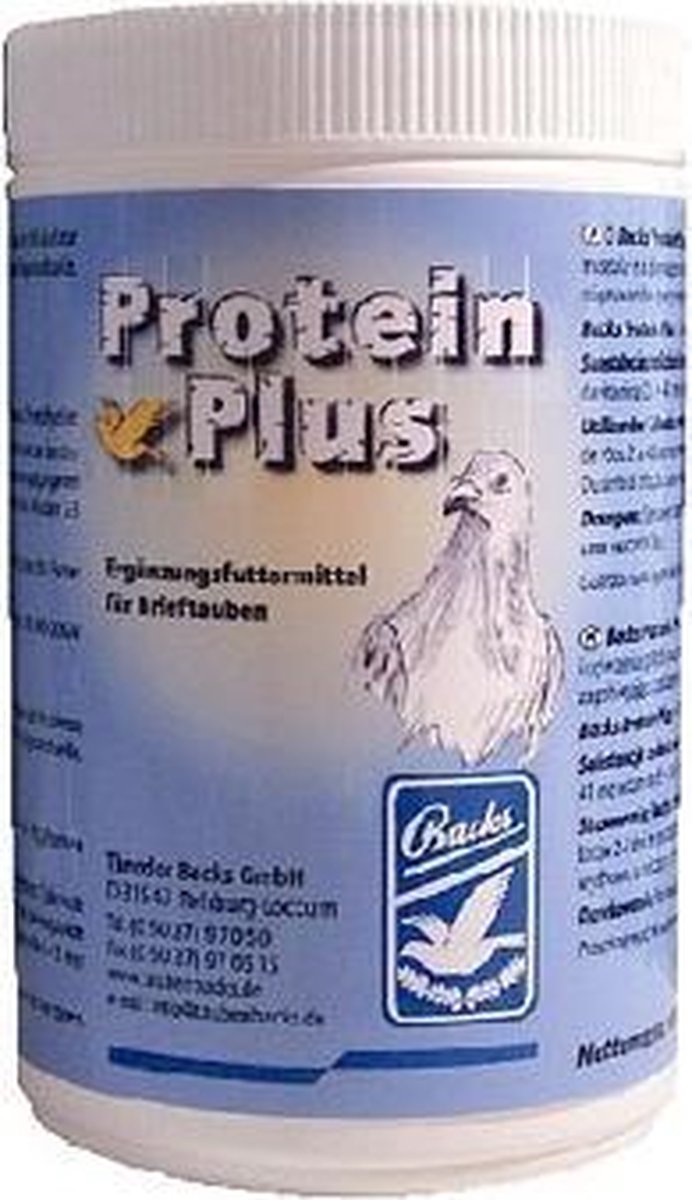 Backs Protein Plus 400g - voor postduiven