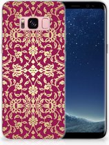 Samsung Galaxy S8 TPU-siliconen Hoesje Design Barok Pink