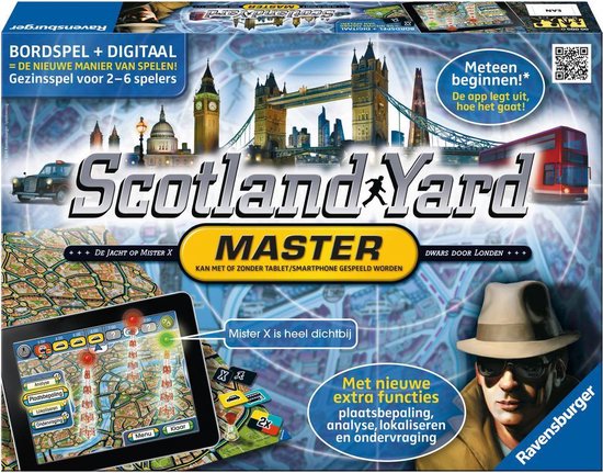 Ravensburger Scotland Yard Master - Bordspel