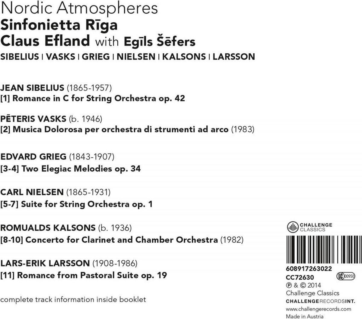 Nordic Atmospheres — cadeau in Games, Films & Muziek - foto 3
