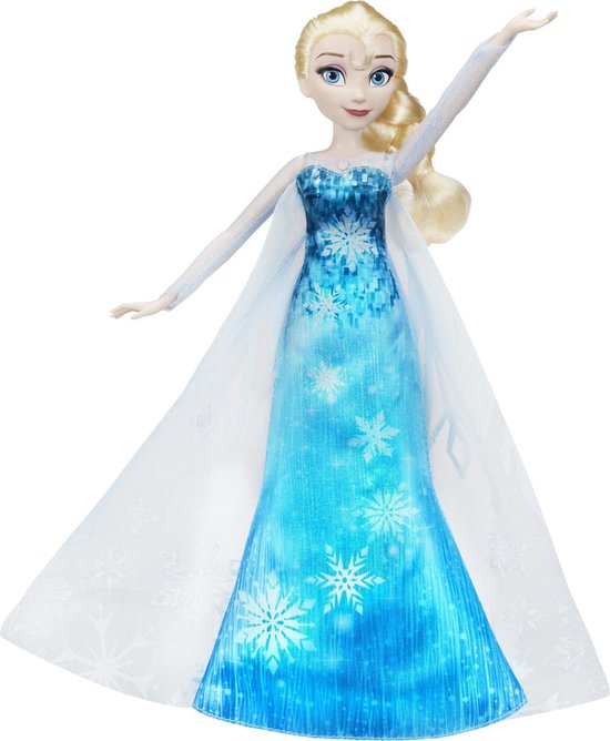 Veraangenamen Verknald Goneryl Disney Frozen Elsa met Pianojurk - Pop | bol.com