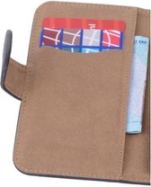 Bark Bookstyle Wallet Case Hoesjes voor Galaxy Core LTE / 4G G386F Grijs
