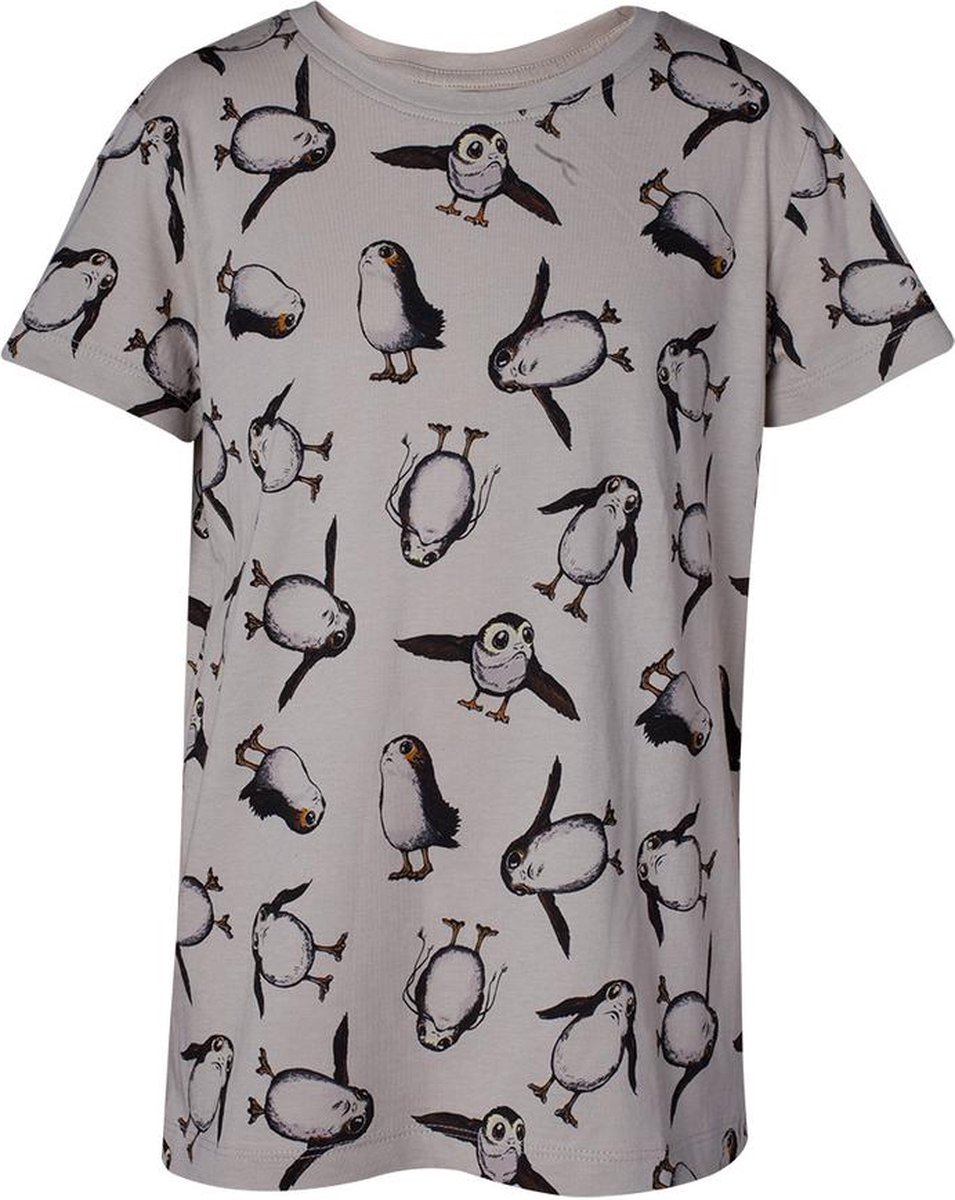 Star Wars - The Last Jedi - Porgs AOP Boys T-shirt - 110/116