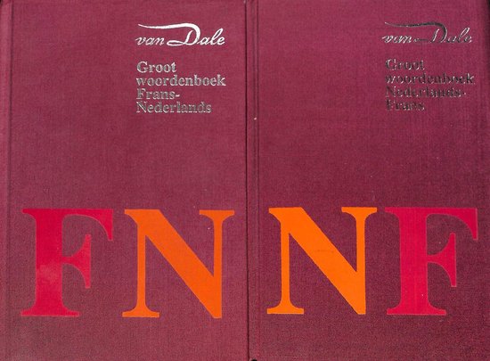 Van Dale groot woordenboek Frans / Nederlands - Nederlands / Frans set