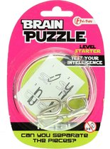 Toi-toys Breinbreker Brain Puzzle Junior 6 Cm Staal Zilver