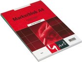 4ART Markerblok A4 21 x 29,7 cm 75 g/m2 75 Sheets