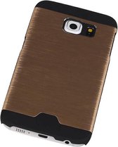 Lichte Aluminium Hardcase voor Galaxy S6 Edge G925F Goud