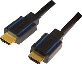 Câble HDMI LogiLink CHB005 3 m HDMI Type A (Standard) Noir