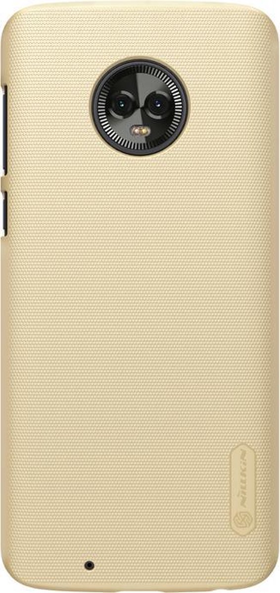 Nillkin Frosted Shield Hard Case voor Motorola Lenovo Moto G6 - Goud
