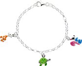 Kinderbedelarmband Dieren 925