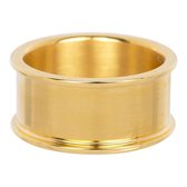 iXXXi Jewelry - Basisring - Goudkleurig - 10 mm - maat 18,5