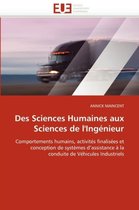 Des Sciences Humaines aux Sciences de l'Ingénieur