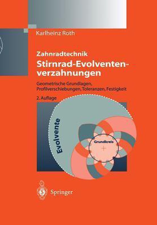 Zahnradtechnik Stirnrad- Evolventenverzahnungen - cover
