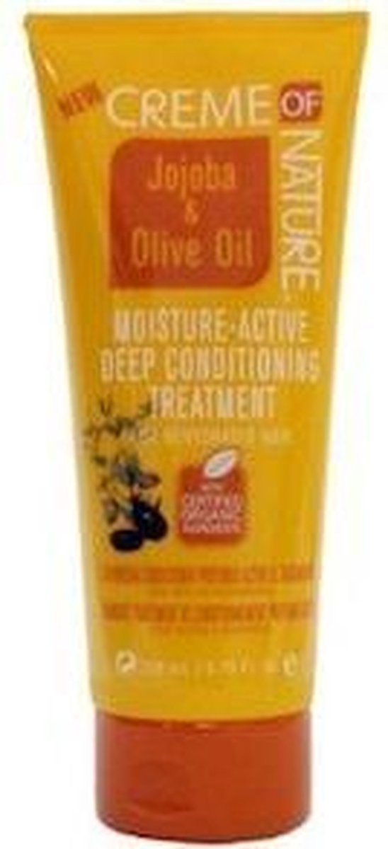 Creme of Nature Jojoba & Olive Oil Moisture-Active Deep Conditioning Treatment 200 ml