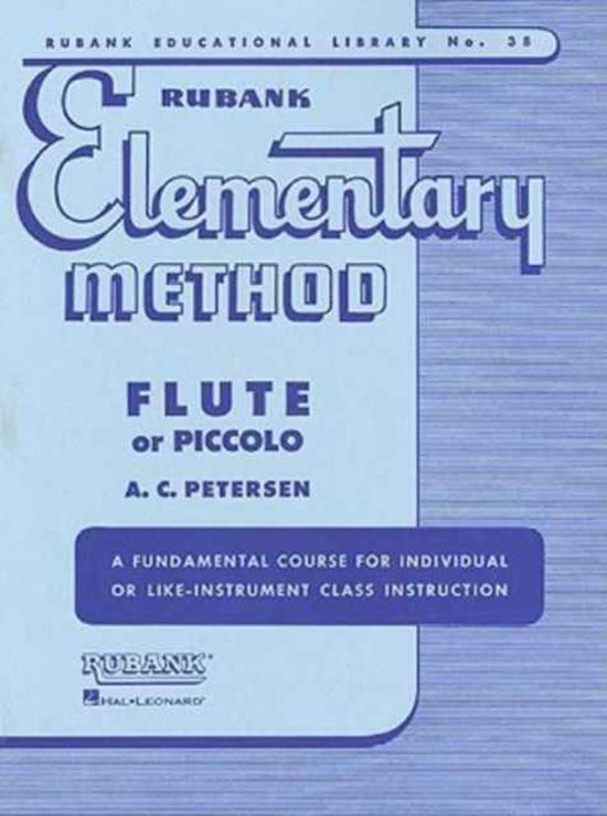 Rubank Elementary Method, A C Petersen 9781423444824 Boeken