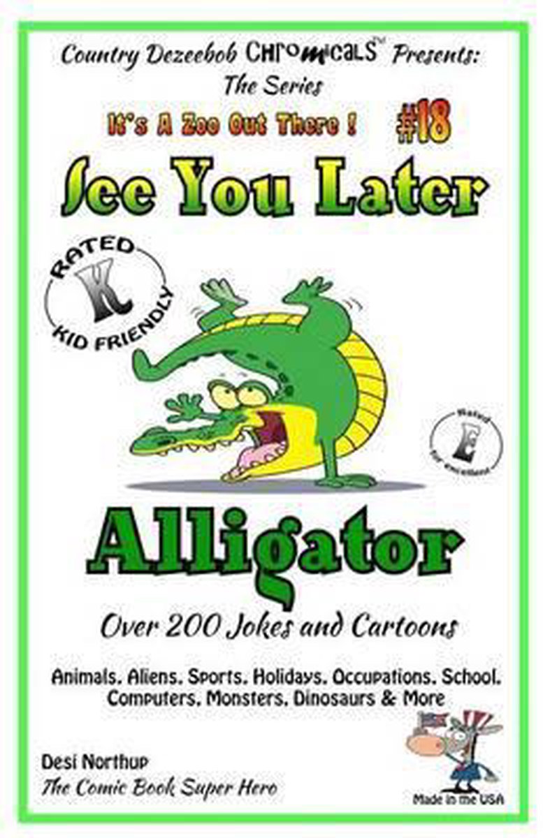 Bol Com See You Later Alligator Over 0 Jokes Cartoons Animals Aliens Sports