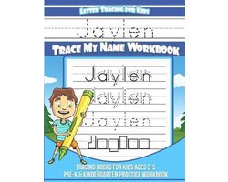Jaylen Letter Tracing for Kids Trace my Name Workbook