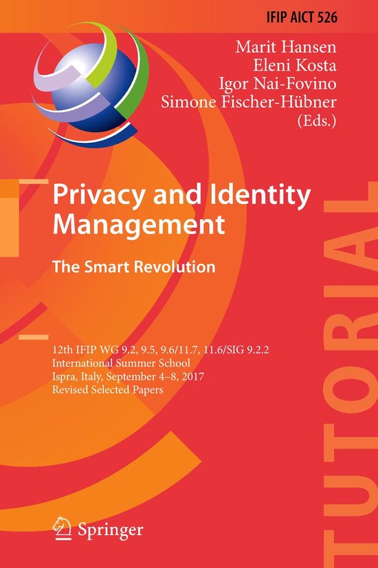 Computer Science (R0) - Privacy and Identity Management. The ... - cover