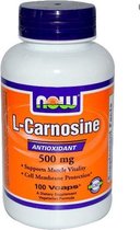L Carnosine 500 mg (100 veggiecaps) - Now Foods