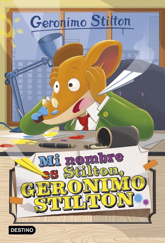 Geronimo Stilton 1 - Mi nombre es Stilton, Geronimo Stilton - cover