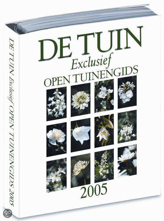 Cover van het boek 'De tuin exclusief open tuinengids / 2005'