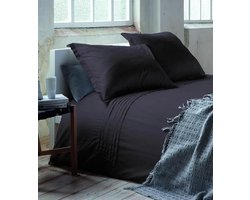 Hotel Suite Monaco Dekbedovertrek - Tweepersoons - 200x200/220 cm - Antraciet