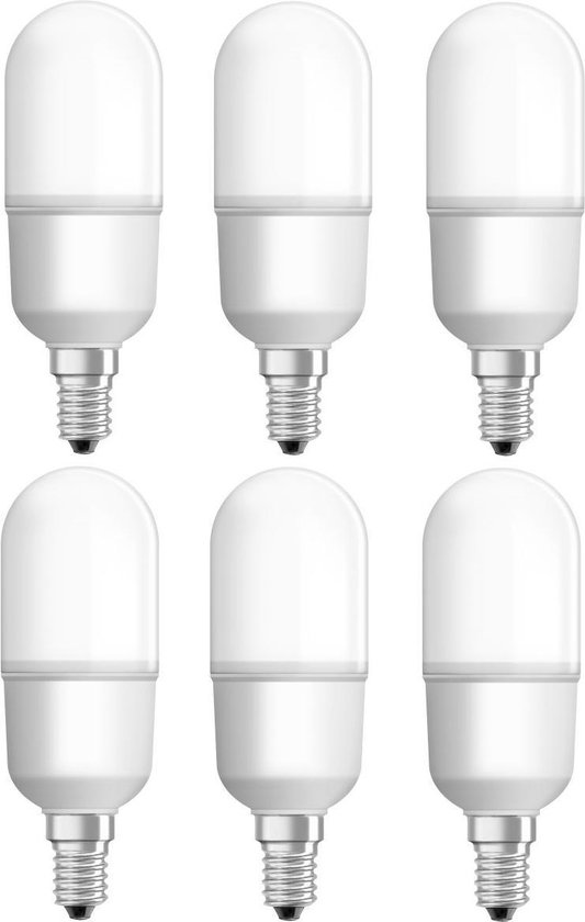 Denk vooruit Dierentuin s nachts voorkomen 6 stuks - Osram LED Buislamp E14 10W 2700K 1055lm Ø3.7x11.5cm | bol.com