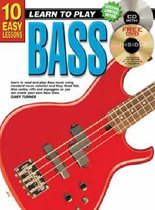 10 Easy Lessons Bass Bk/CD