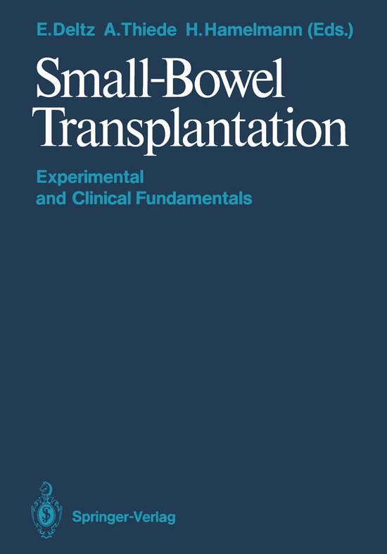 Medicine (R0) - Small-Bowel Transplantation - cover