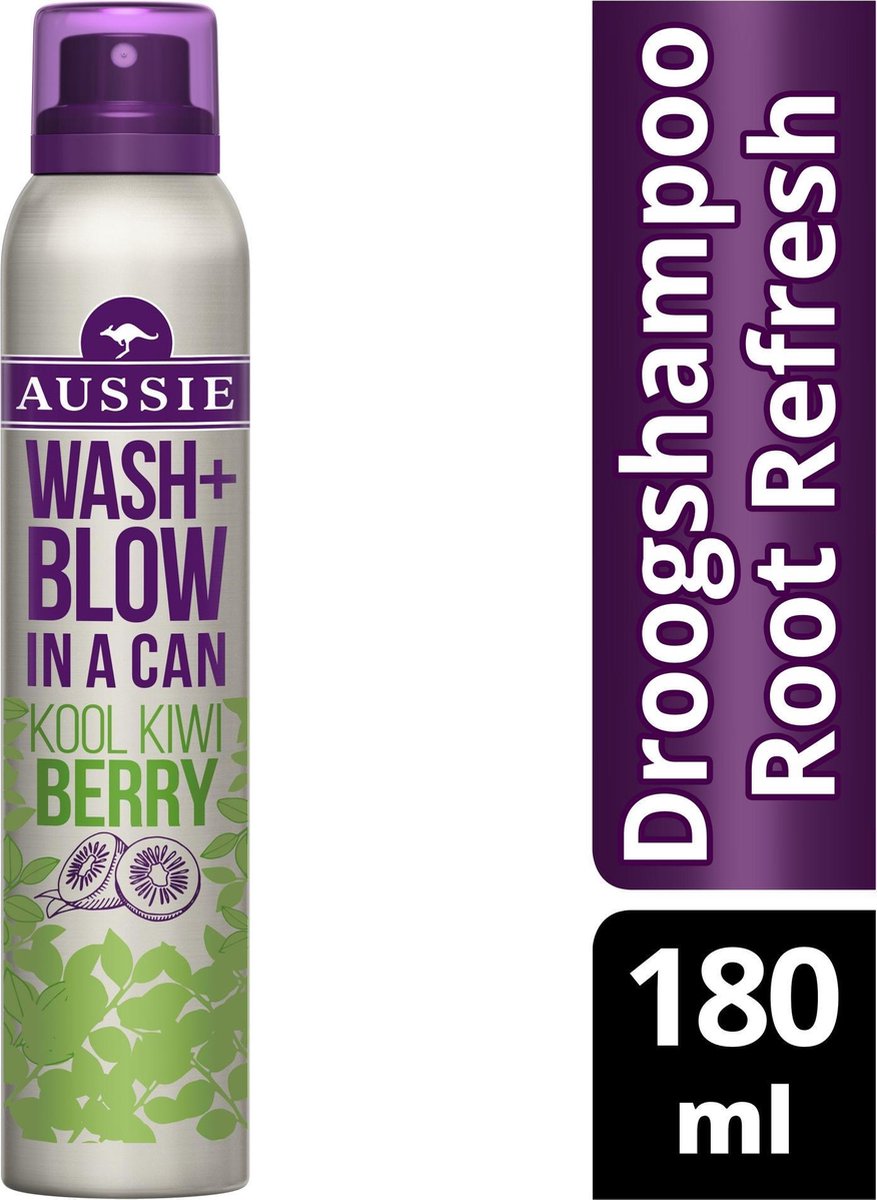 AUSSIE Kool Kiwi Berry Dry Shampoo 180 ml