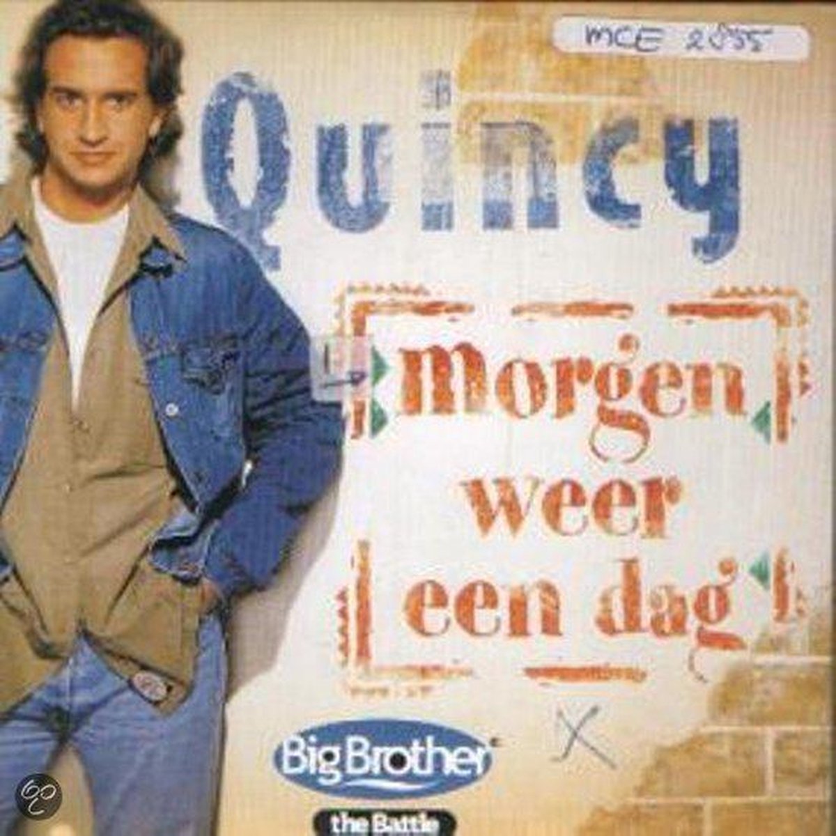 Morgen Weer Een Dag, Quincy | Media condition: Very Good Plus (VG+) | 1 x CD Single