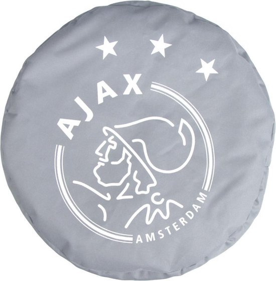 bol.com | Ajax Poef Grijs Logo Kids
