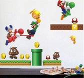 Mario / Super Mario / Nintendo Sticker Muursticker - ideaal voor de kinderkamer! - Best verkocht