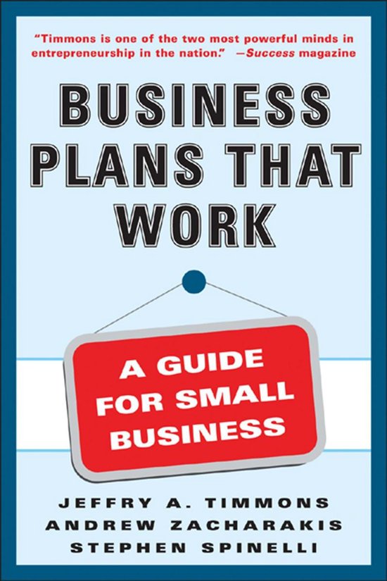 Business Plans that Work - cover