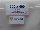 Marmelot Vacuumzakken Mikro Structuur 30x40cm 400stuks voor alle Merken Vacuum Sealers