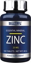 Scitec Nutrition - Zinc - Zink - 25mg- 100 Tabletten - netto gewicht 40 gr.