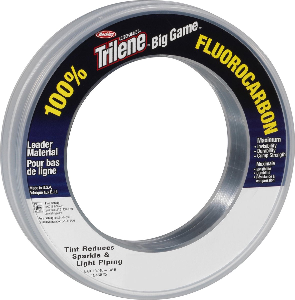 Berkley Trilene Big Game FC - Fluorocarbon - 0.51 mm - 11.3 kg - 90m