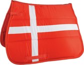 Zadeldek -Flag allover- Vlag Denemarken Dressuur