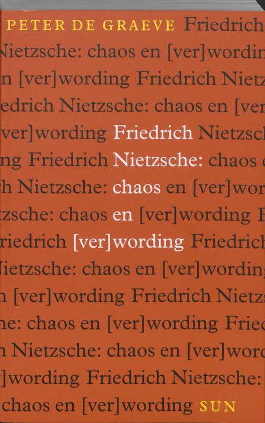 Cover van het boek 'Friedrich Nietzsche / druk 1'