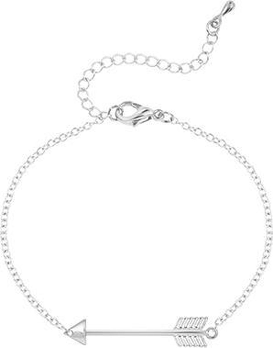 24/7 Jewelry Collection Pijl Armband - Zilverkleurig