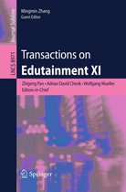 Lecture Notes in Computer Science 8971 - Transactions on Edutainment XI