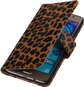 Samsung Galaxy On5 - Luipaard Booktype Wallet Hoesje